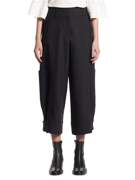 see by chloe wide leg pants|See by Chloe Cropped Wide.